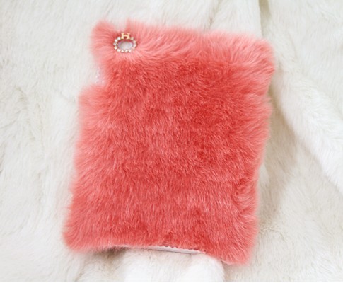 Mulit-color Fluffy Style Fur Ipad Case For 2 /3 Mini