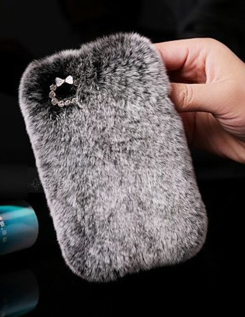 Fluffy Fur Iphone Case For Iphone 4 / 4S on Luulla